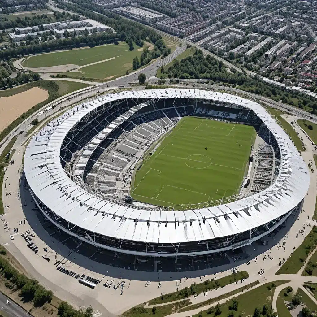 Architectural Dynamism: Borussia-Park, Mönchengladbach