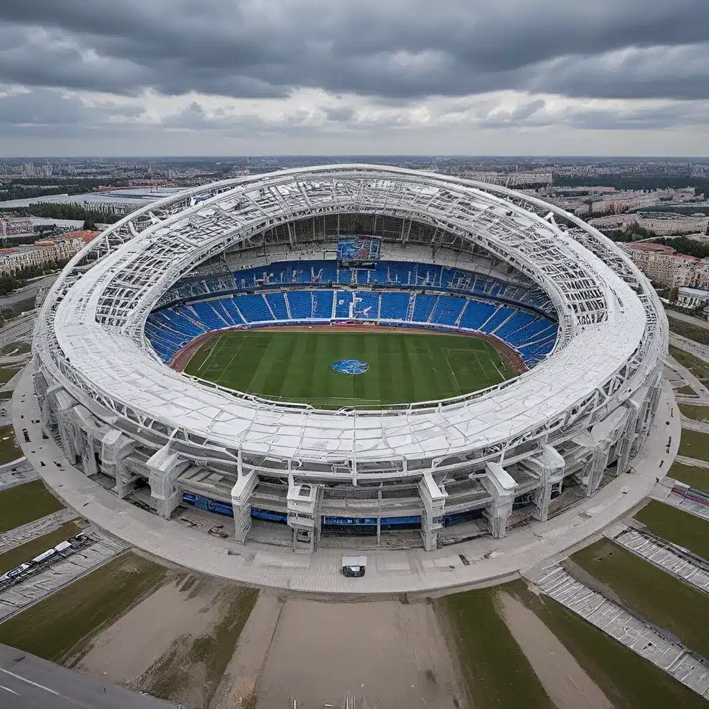 Architectural Masterpiece: Krestovsky Stadium, St. Petersburg