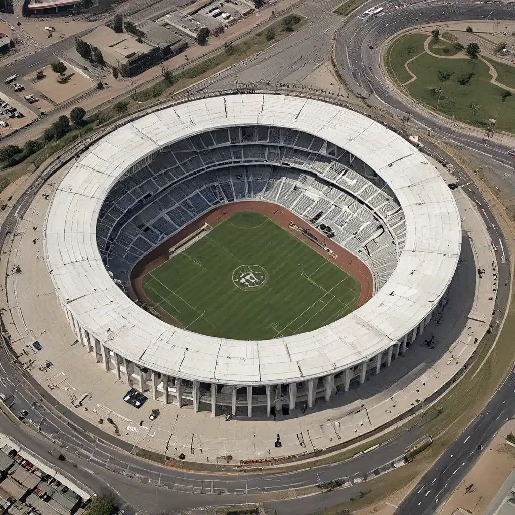 Captivating Asymmetry: Estadio Nacional, Lima