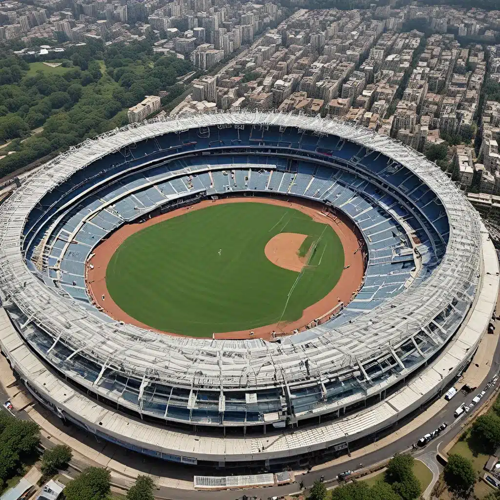 Captivating Contours: Unraveling the Beauty of Wankhede Stadium