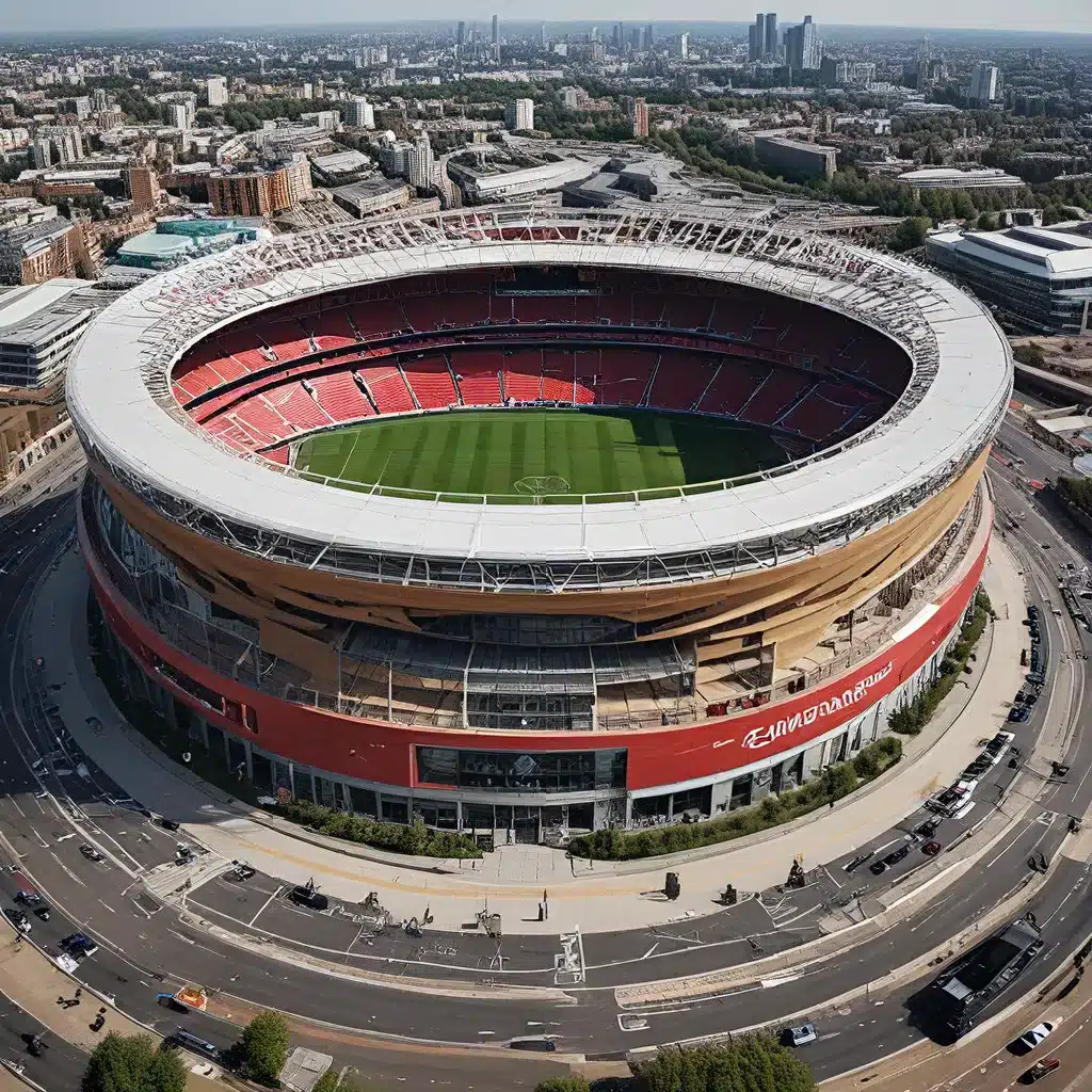 Captivating Curves: Emirates Stadium, London