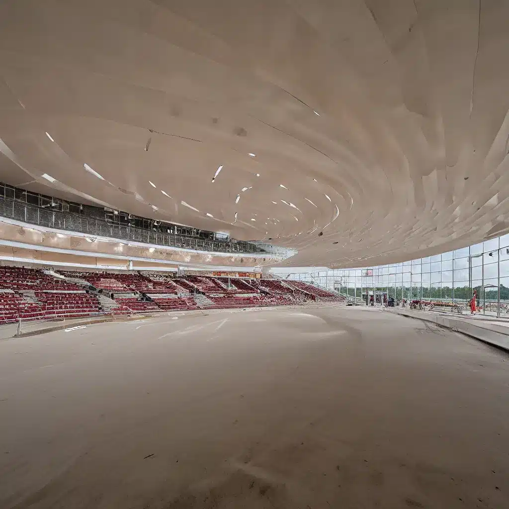 Discovering the Captivating Curves of the Riga Arena