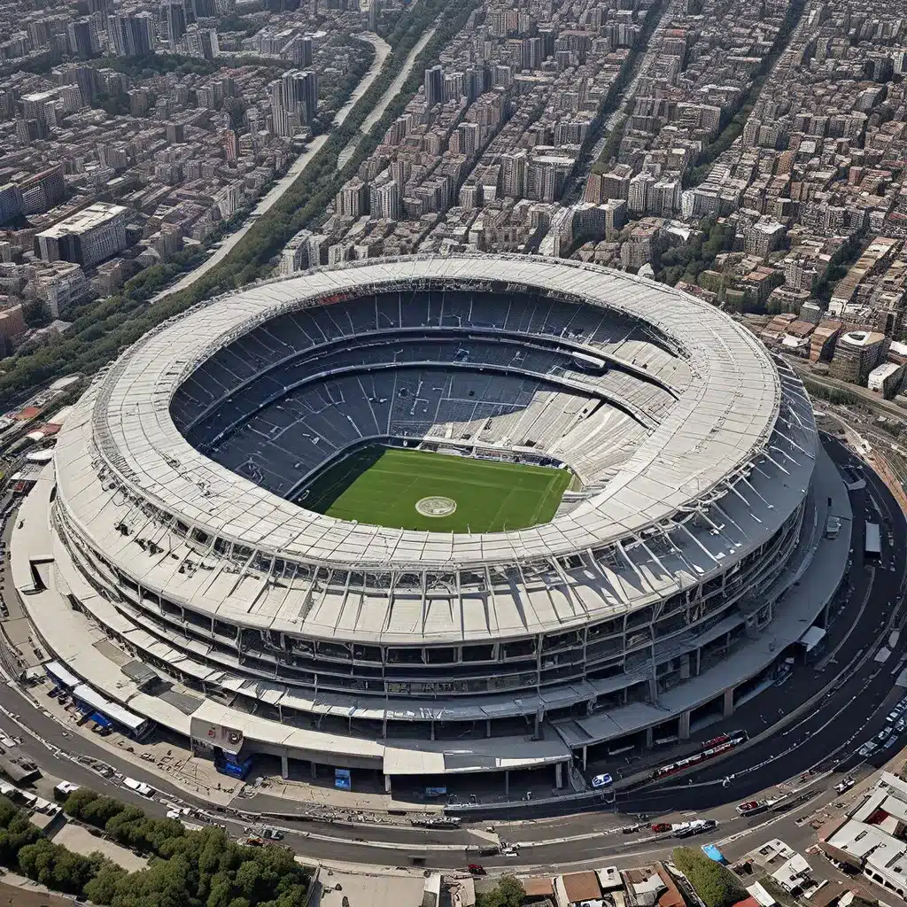 Embracing the Elements: The Captivating Estadio Azteca