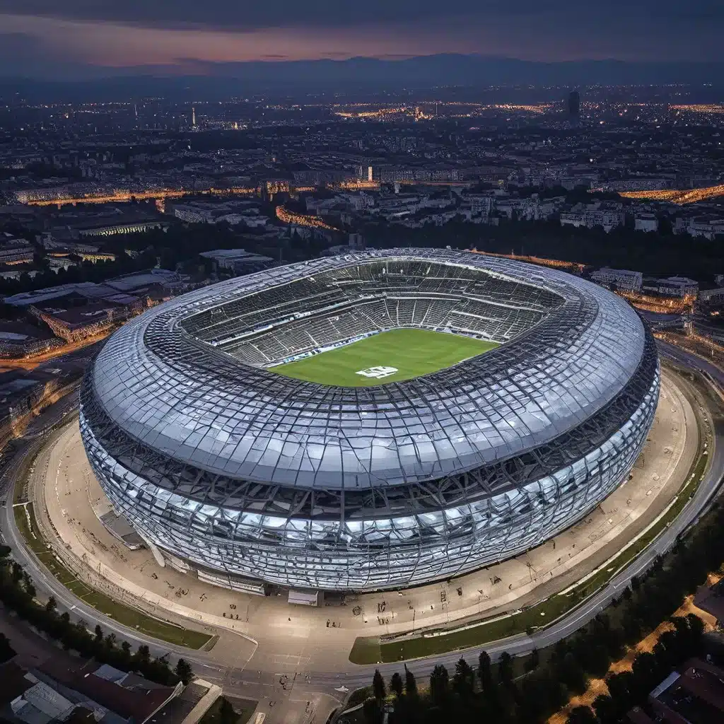 Futuristic Elegance: Allianz Stadium, Turin