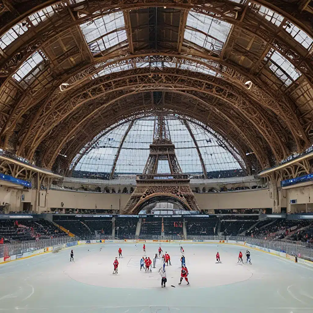 Gliding Beneath the Eiffel: A Hockey Haven in Paris’s Palais Omnisports