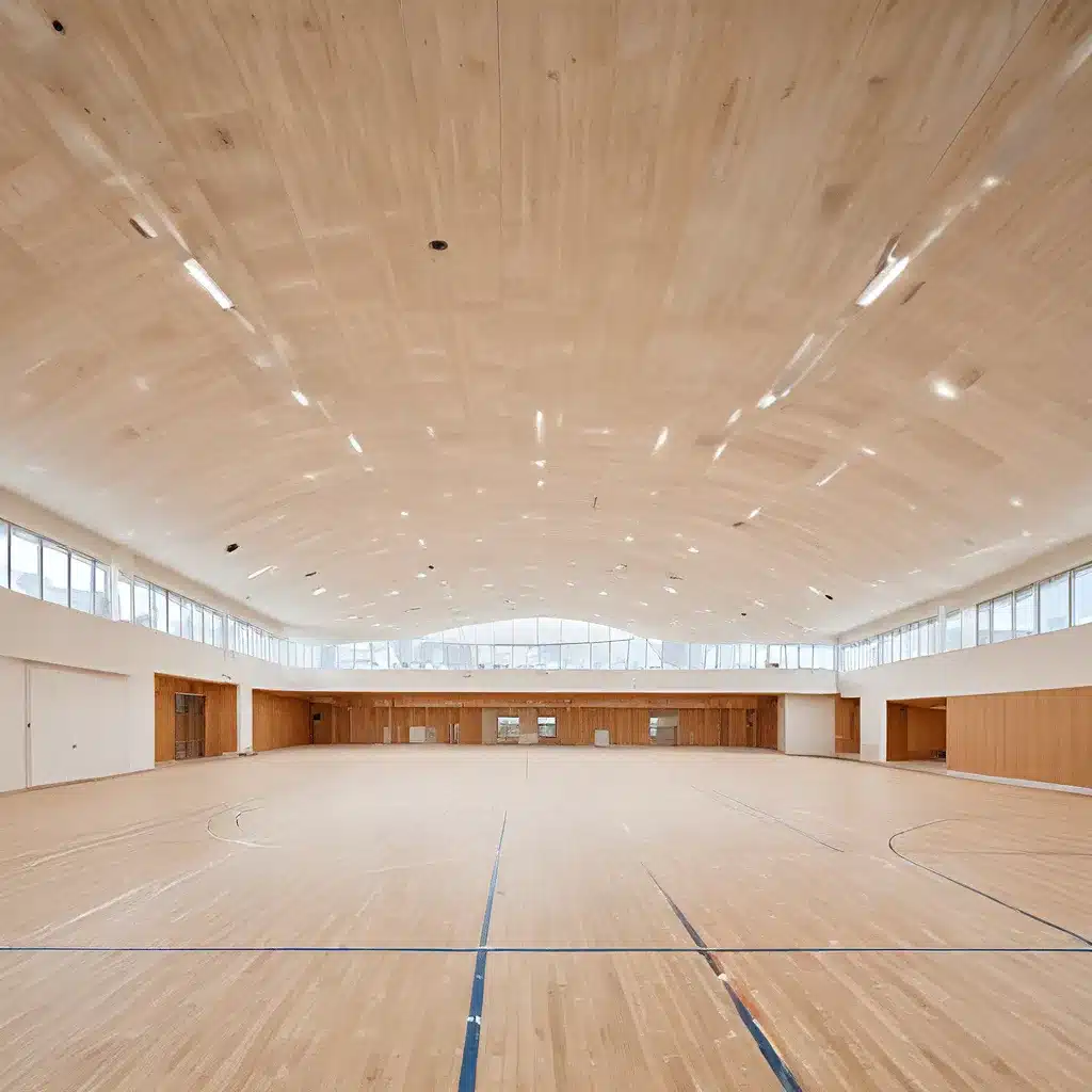 Harmonious Curves: The Čair Sports Hall