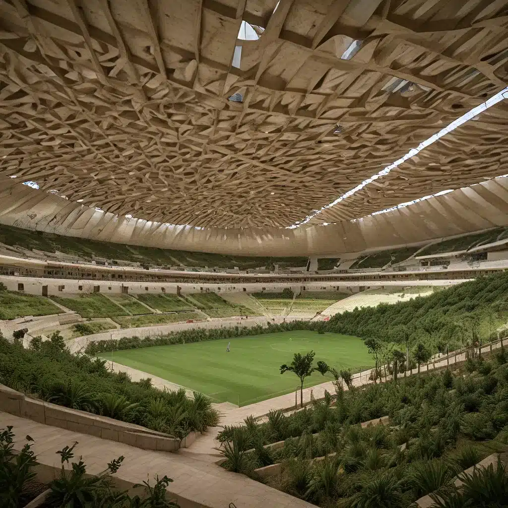 Harmonizing with Nature: Blending into the Landscape of Estadio Nacional