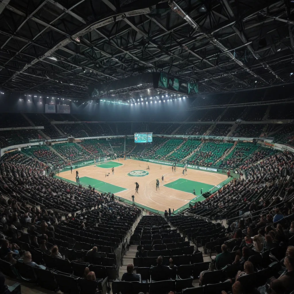 Immersing Yourself in the Vibrant Energy of the Žalgiris Arena