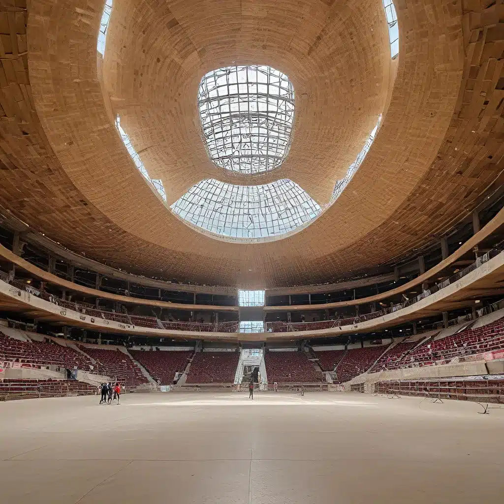 Marveling at the Architectural Masterpiece of the Wukesong Arena