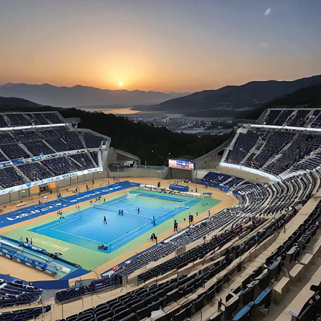 Marveling at the Captivating Scenery of the Daegu Open’s Venue