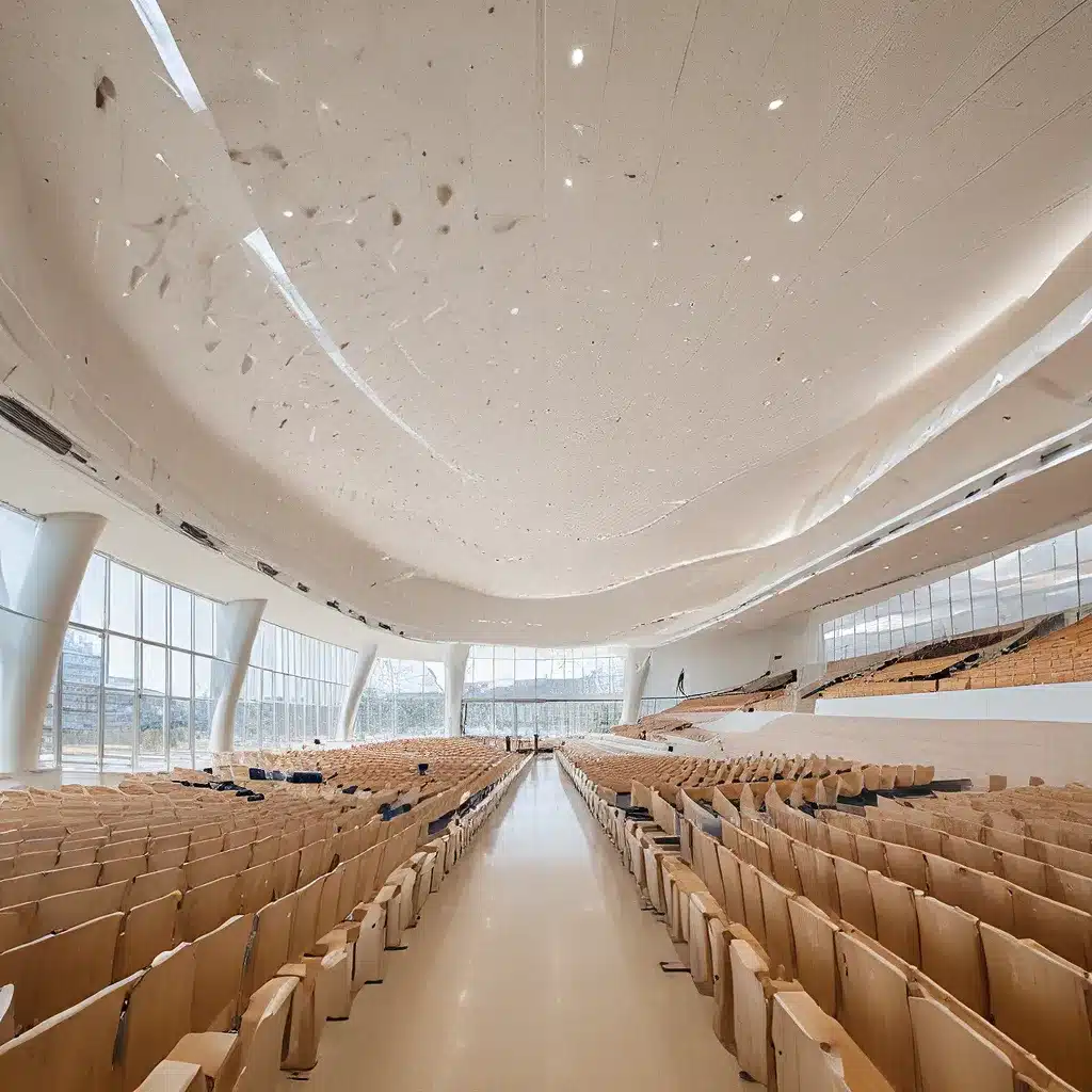 Marveling at the Innovative Curves of the Daejeon University Gymnasium