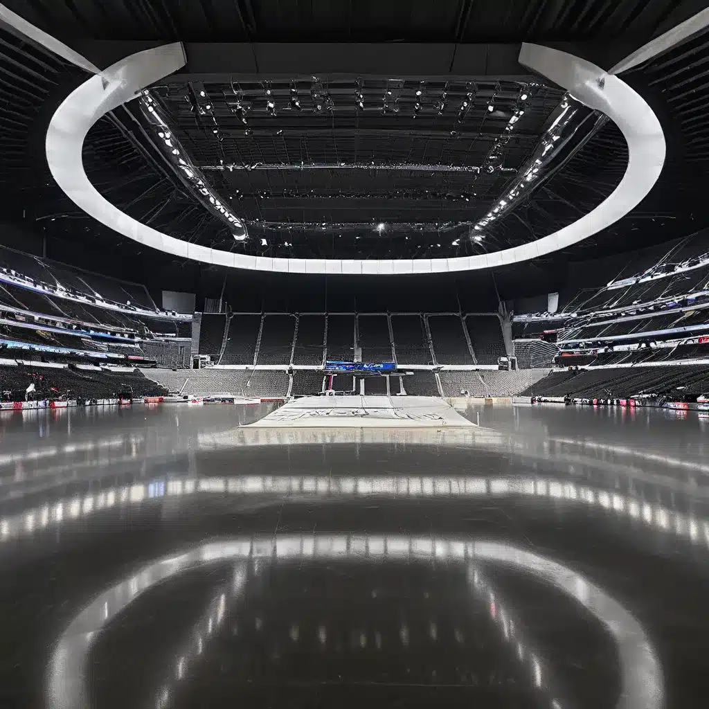 Marveling at the Stunning Symmetry of the Mercedes-Benz Arena