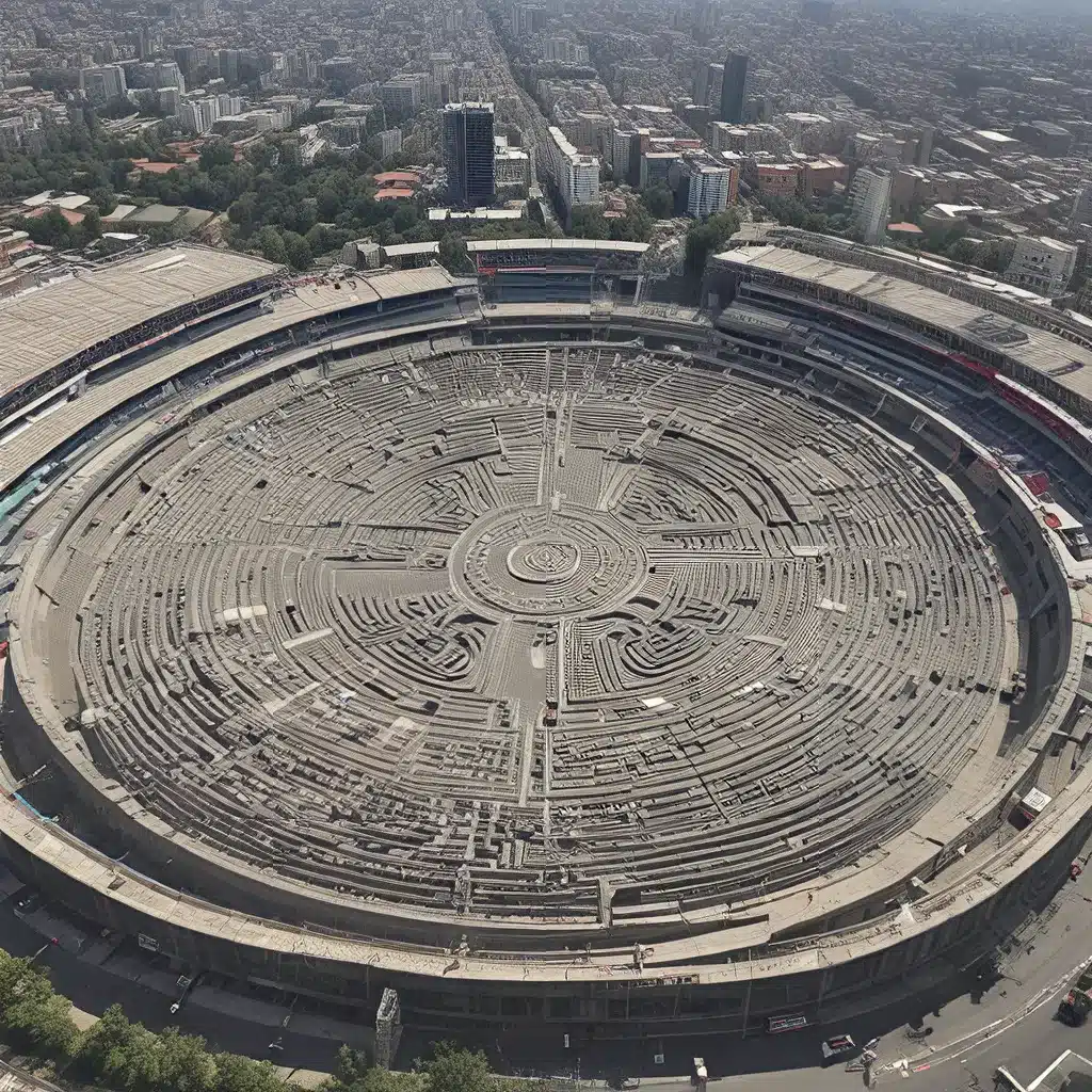 Navigating the Labyrinth of the Estadio Azteca in Mexico City