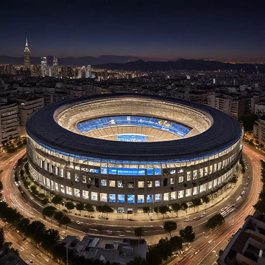 Reaching for the Stars: The Stellar Architecture of Santiago Bernabéu