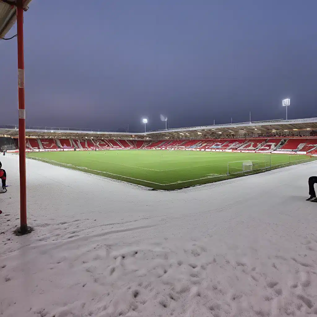 Scrumming in the Snow: Discovering the Charm of Kingsholm Stadium