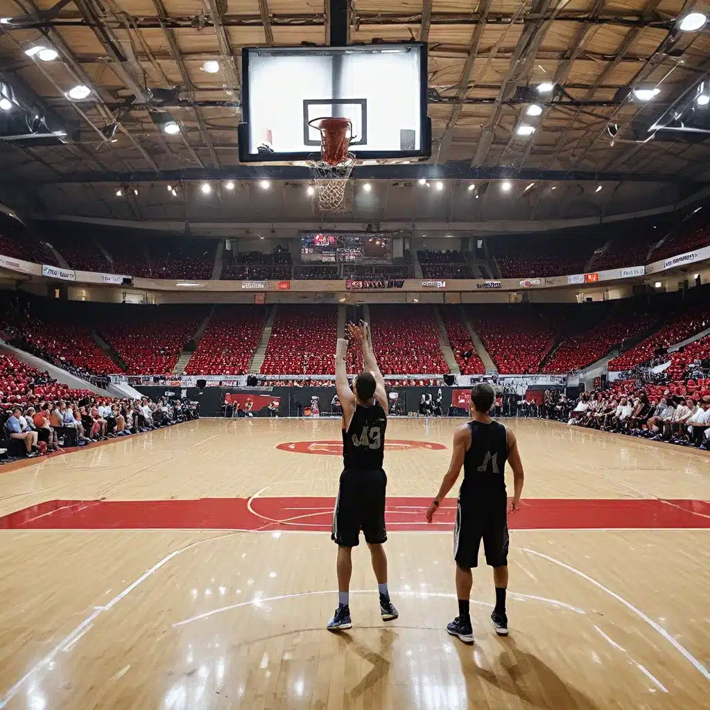 Shooting Hoops at the Legendary AUB Arena in Australia