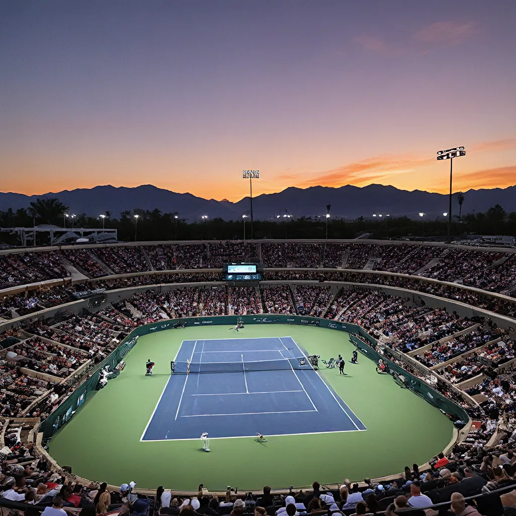 Stunning Sunsets and Aces: The Indian Wells Tennis Garden