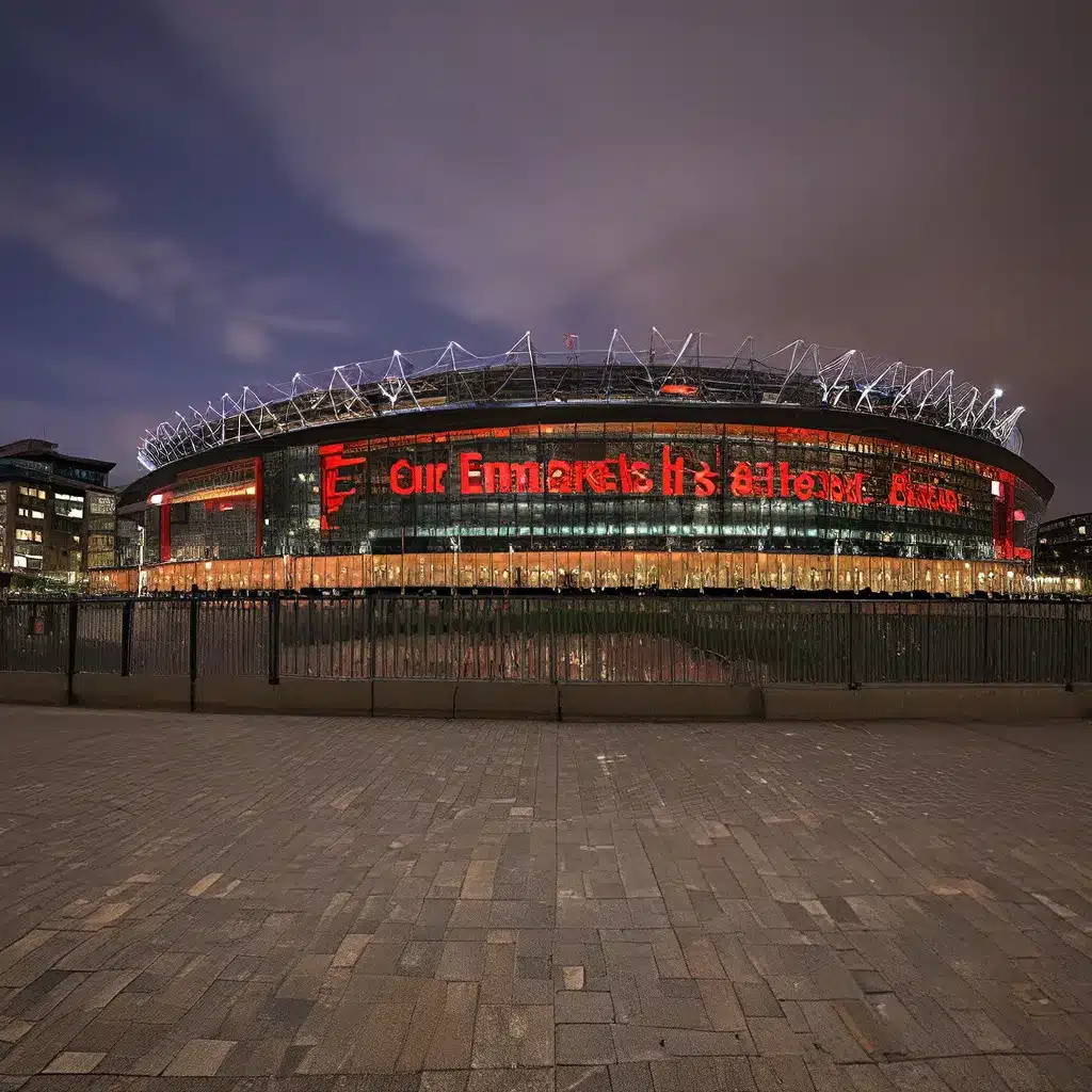 The Iconic Aura of the Emirates Stadium in London