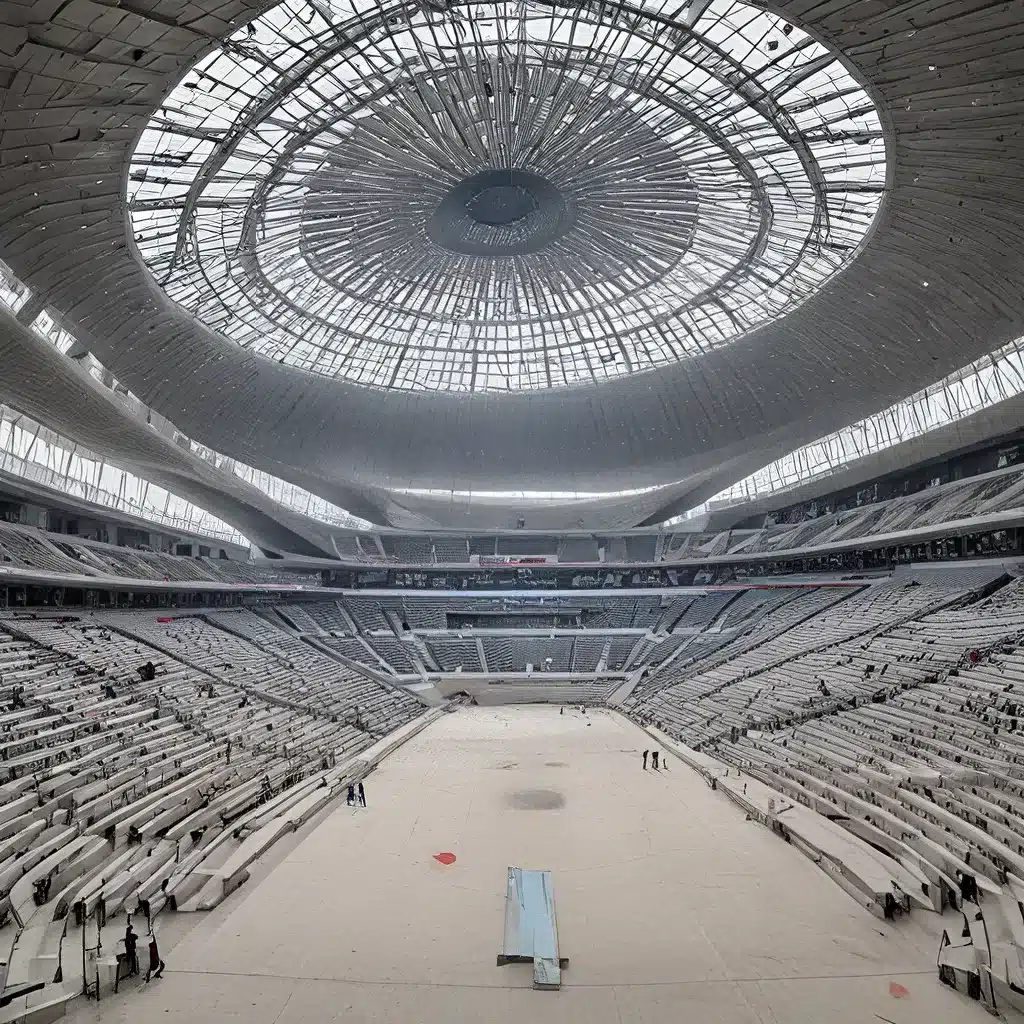 Uncovering the Architectural Marvels of the Tianjin Guangrong Arena ...